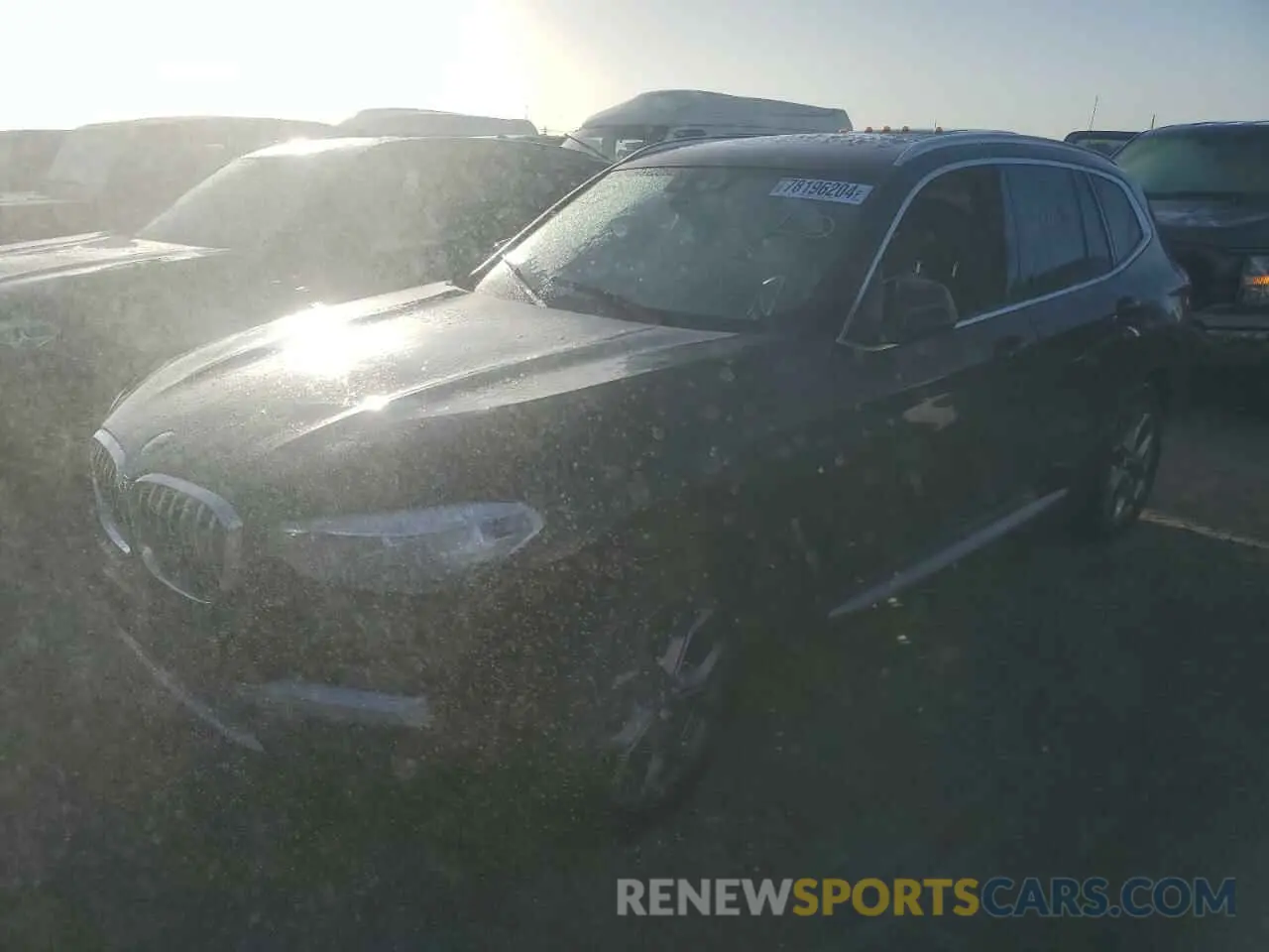 1 Photograph of a damaged car 5UXTY5C03L9C56410 BMW X3 2020