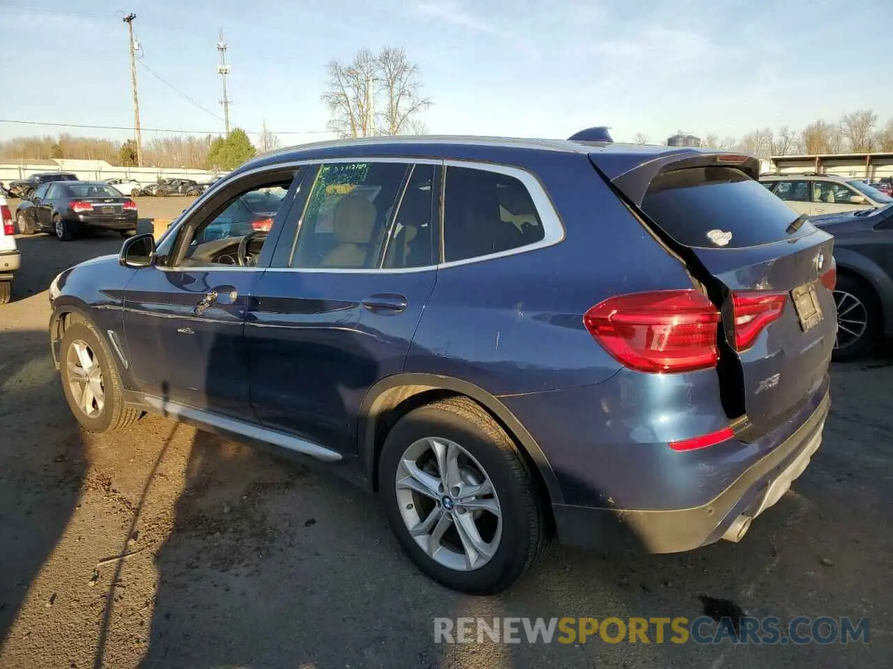 2 Photograph of a damaged car 5UXTY5C03L9C73854 BMW X3 2020