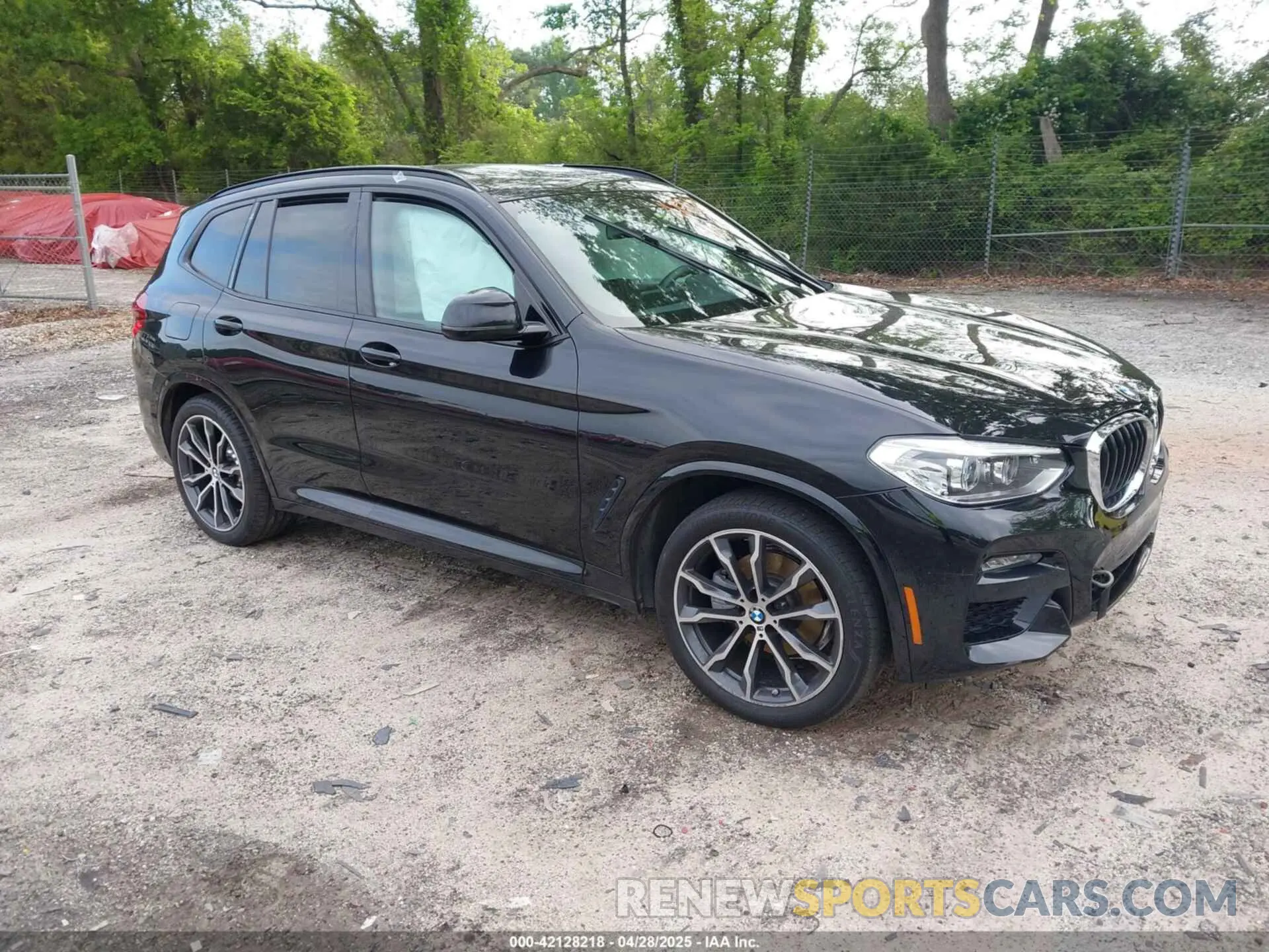 1 Photograph of a damaged car 5UXTY5C03L9D36838 BMW X3 2020