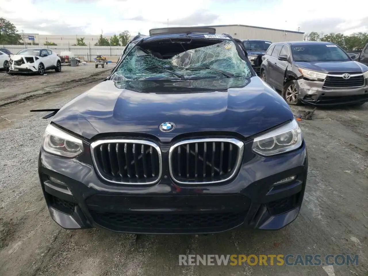 5 Photograph of a damaged car 5UXTY5C03L9D48553 BMW X3 2020
