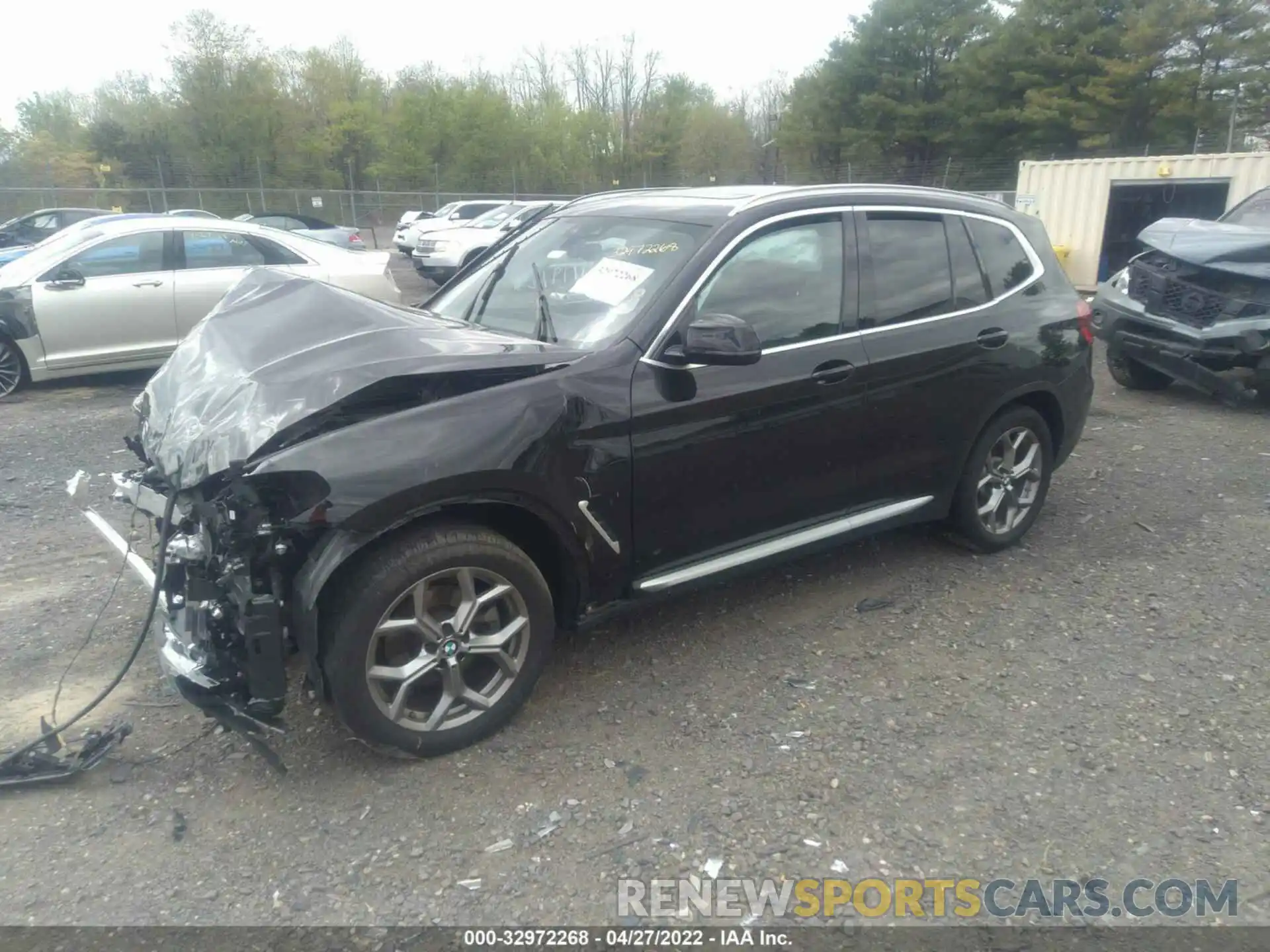 2 Photograph of a damaged car 5UXTY5C03LLT33955 BMW X3 2020