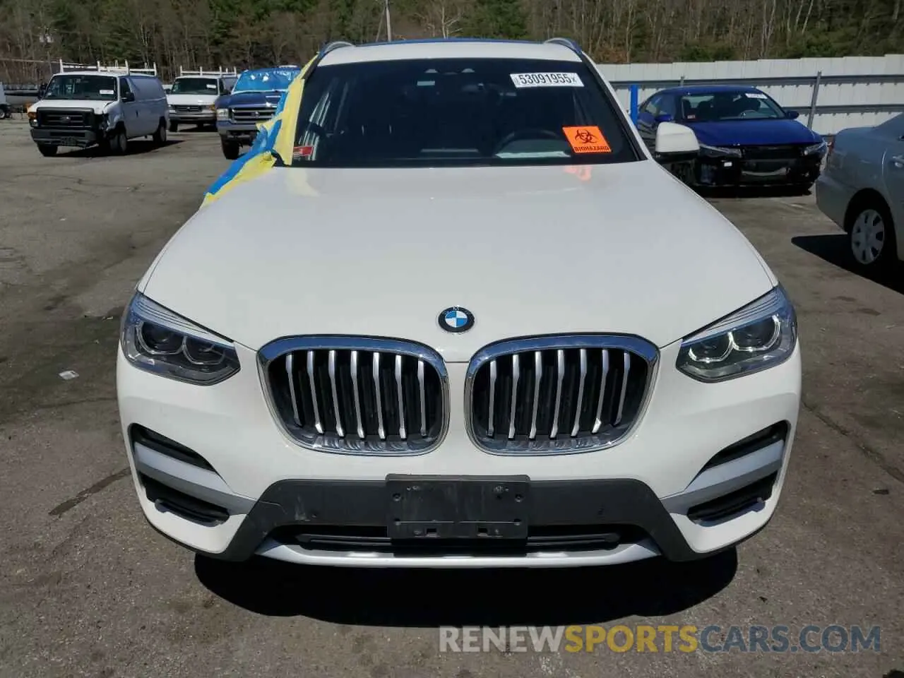 5 Photograph of a damaged car 5UXTY5C03LLT35172 BMW X3 2020
