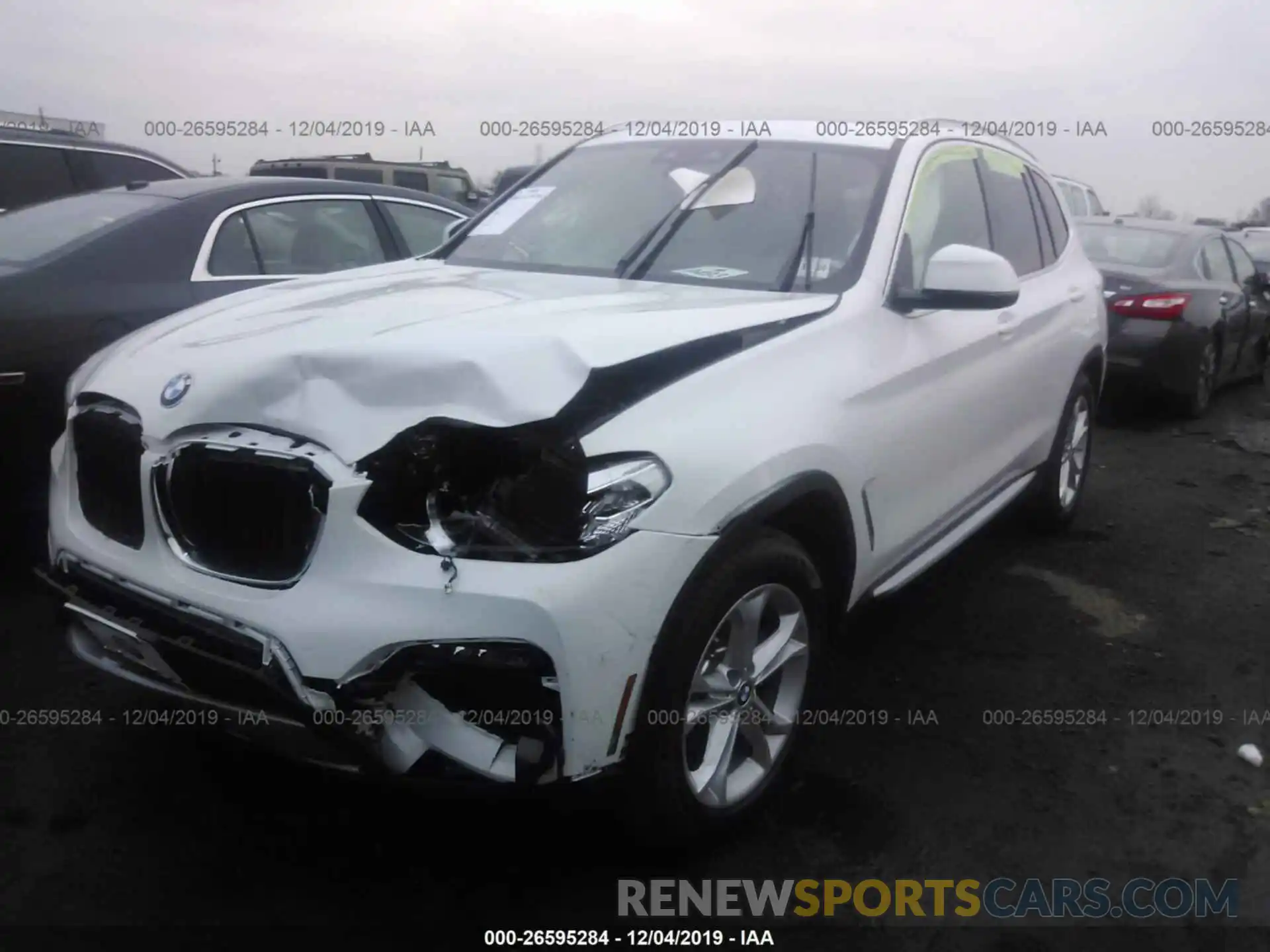 2 Photograph of a damaged car 5UXTY5C04L9B31514 BMW X3 2020