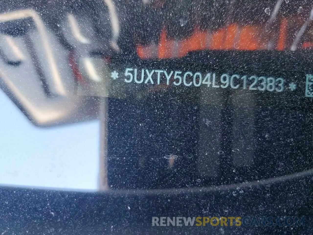13 Photograph of a damaged car 5UXTY5C04L9C12383 BMW X3 2020
