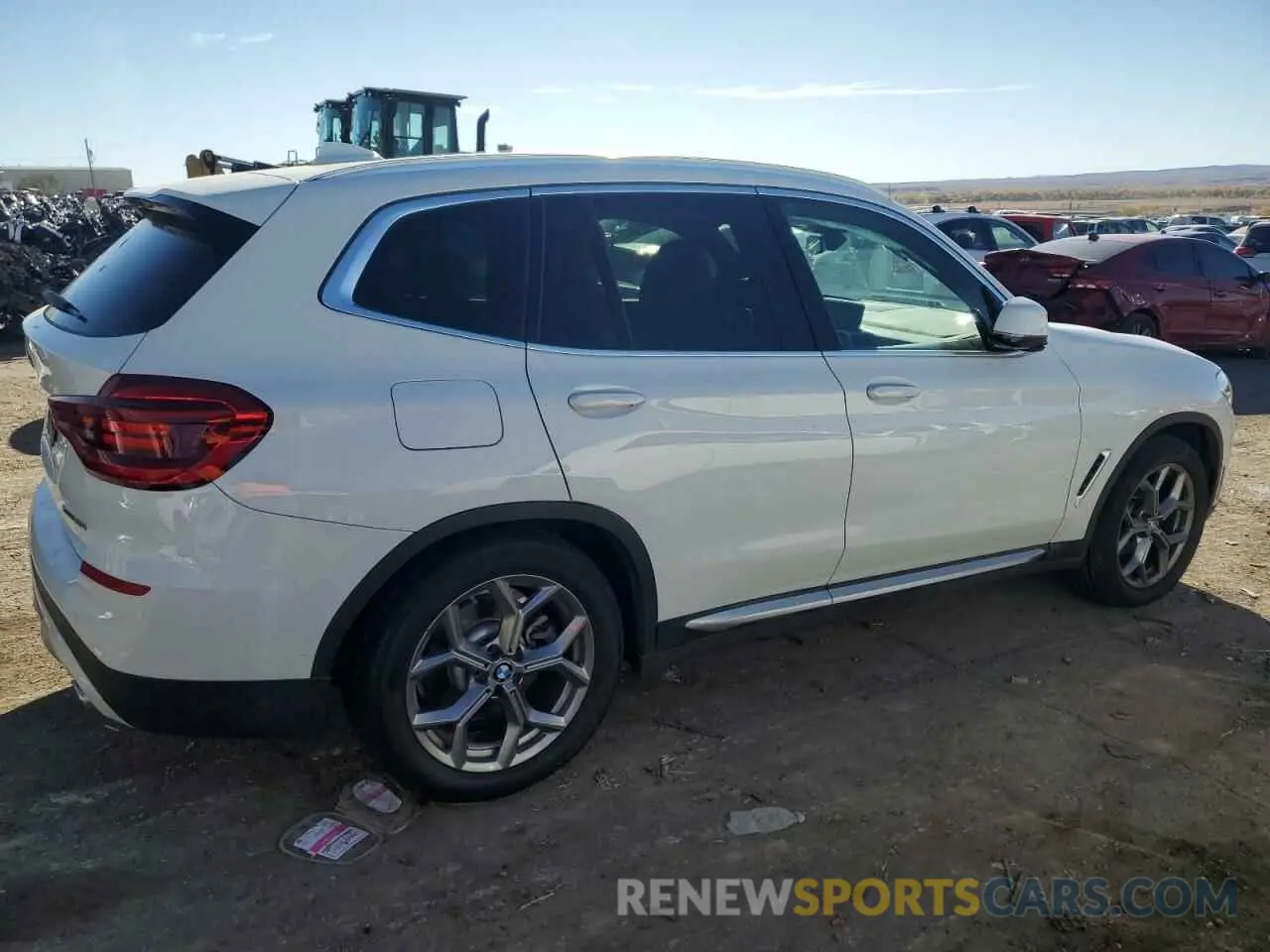 3 Photograph of a damaged car 5UXTY5C04L9C12383 BMW X3 2020