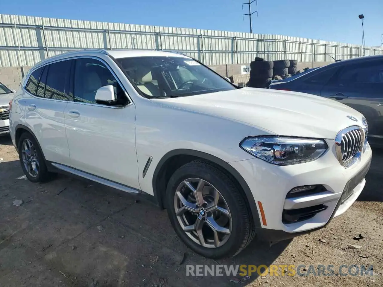 4 Photograph of a damaged car 5UXTY5C04L9C12383 BMW X3 2020