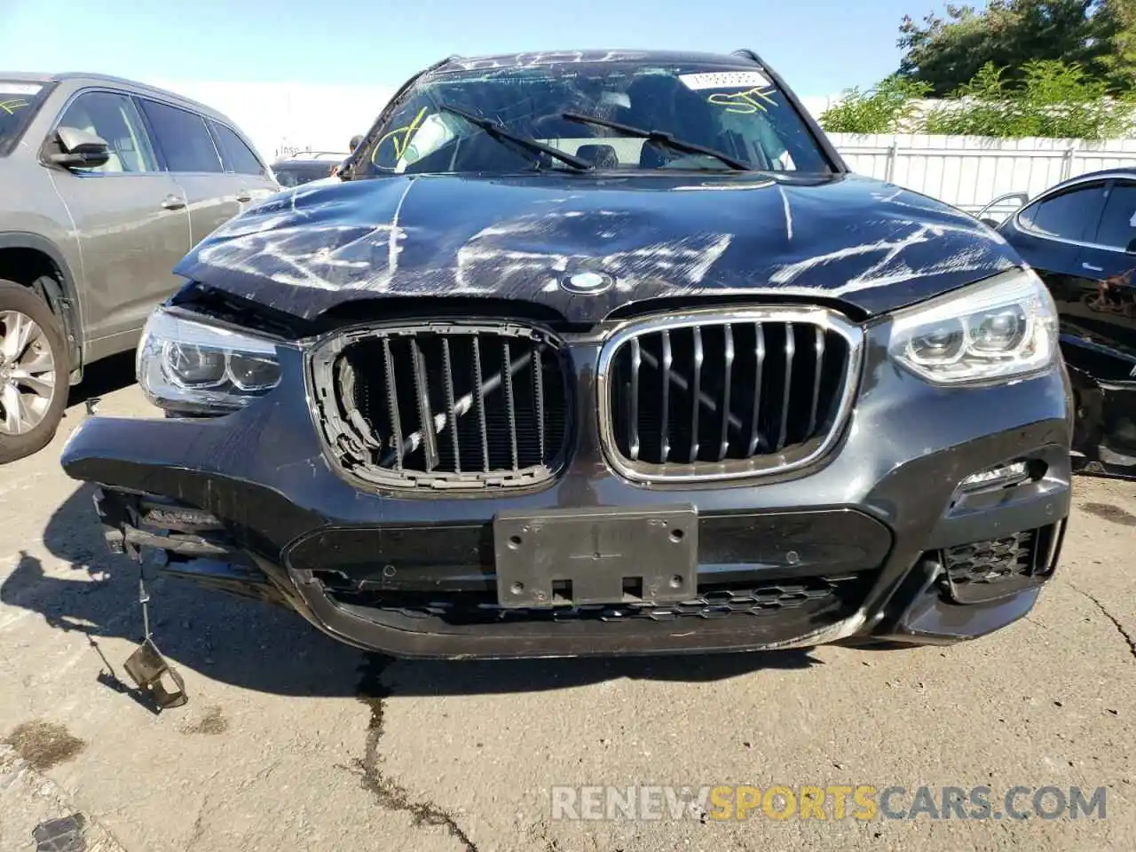 5 Photograph of a damaged car 5UXTY5C04L9C73409 BMW X3 2020