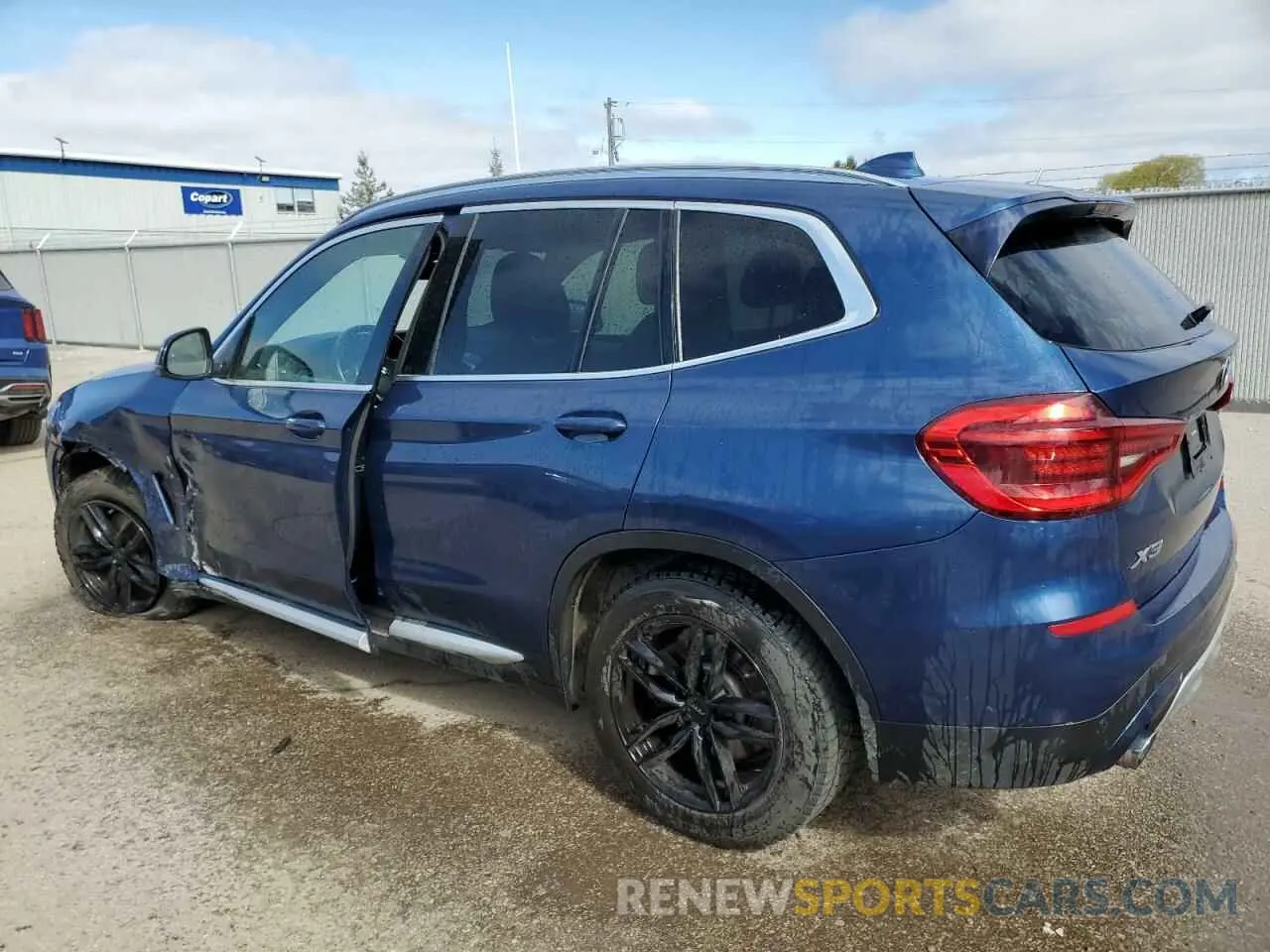 2 Photograph of a damaged car 5UXTY5C04LLT36945 BMW X3 2020