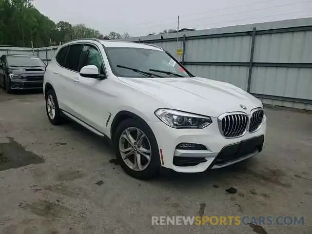 14 Photograph of a damaged car 5UXTY5C05L9B38911 BMW X3 2020