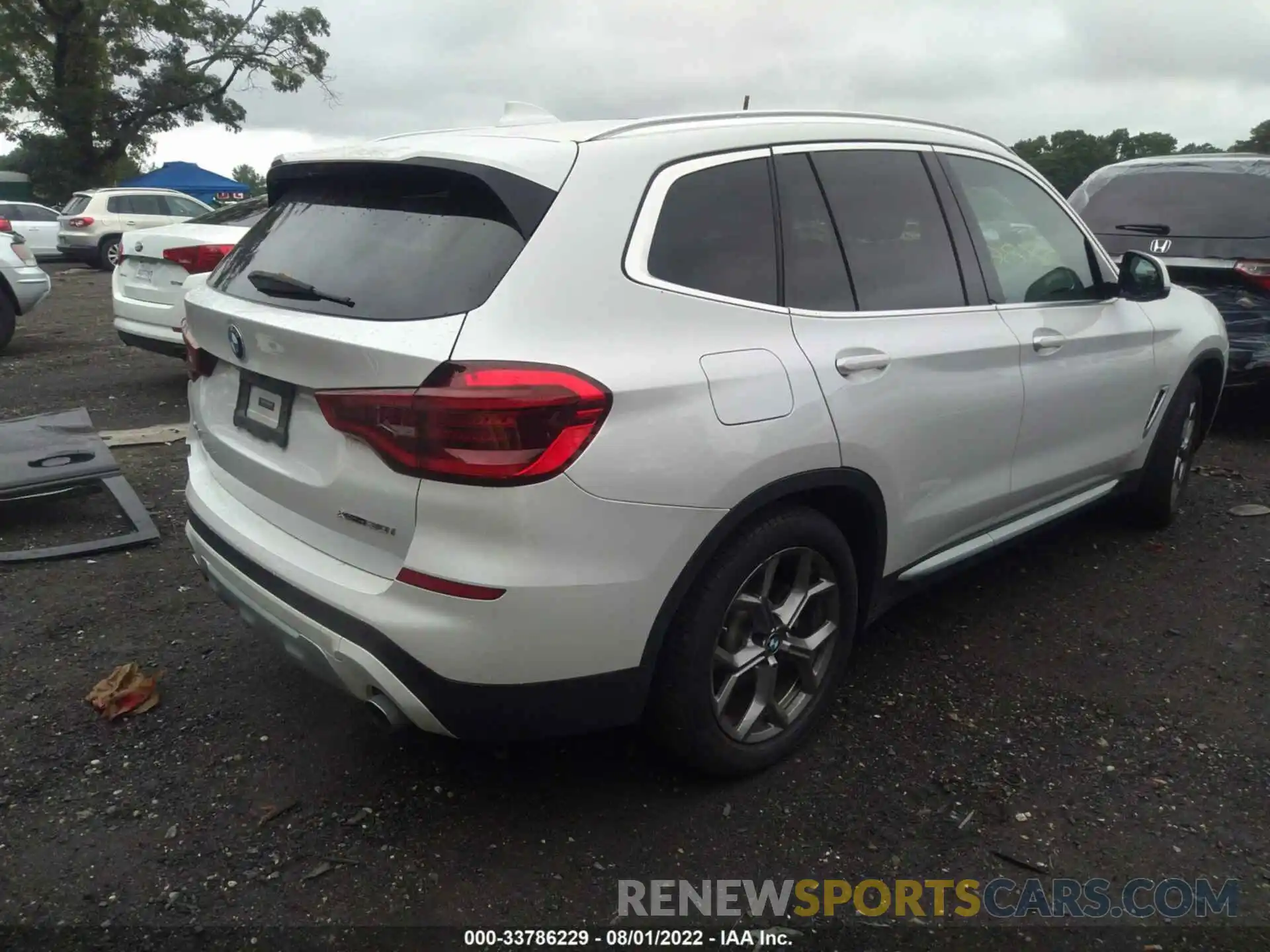 4 Photograph of a damaged car 5UXTY5C05L9B50489 BMW X3 2020