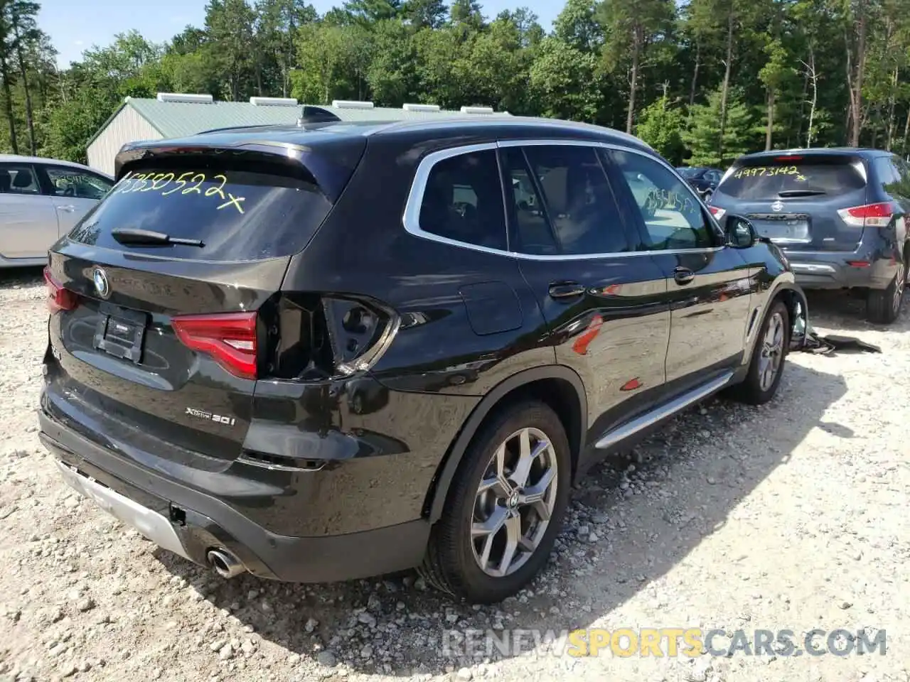 4 Photograph of a damaged car 5UXTY5C05L9B63792 BMW X3 2020