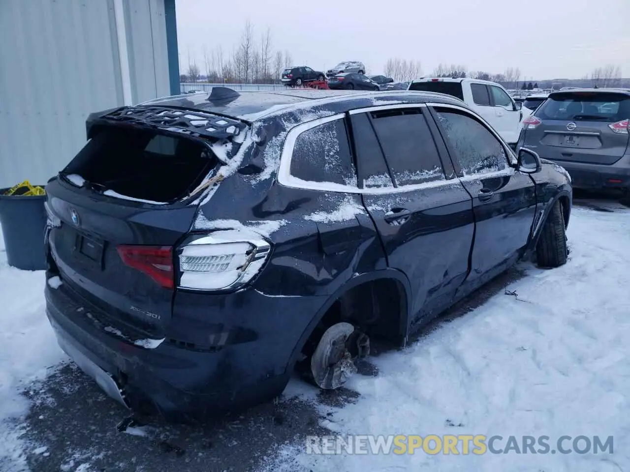 3 Photograph of a damaged car 5UXTY5C05L9B77675 BMW X3 2020
