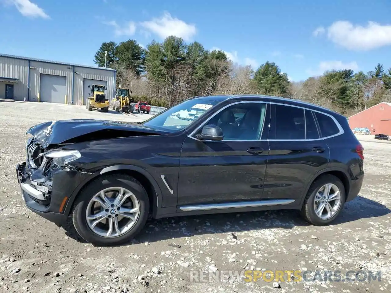 1 Photograph of a damaged car 5UXTY5C05L9C01084 BMW X3 2020