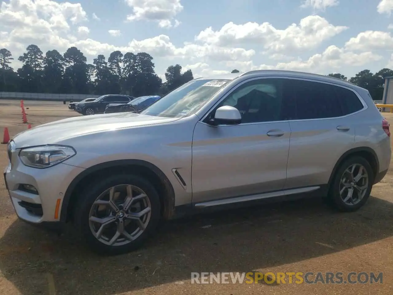 1 Photograph of a damaged car 5UXTY5C05L9C19214 BMW X3 2020