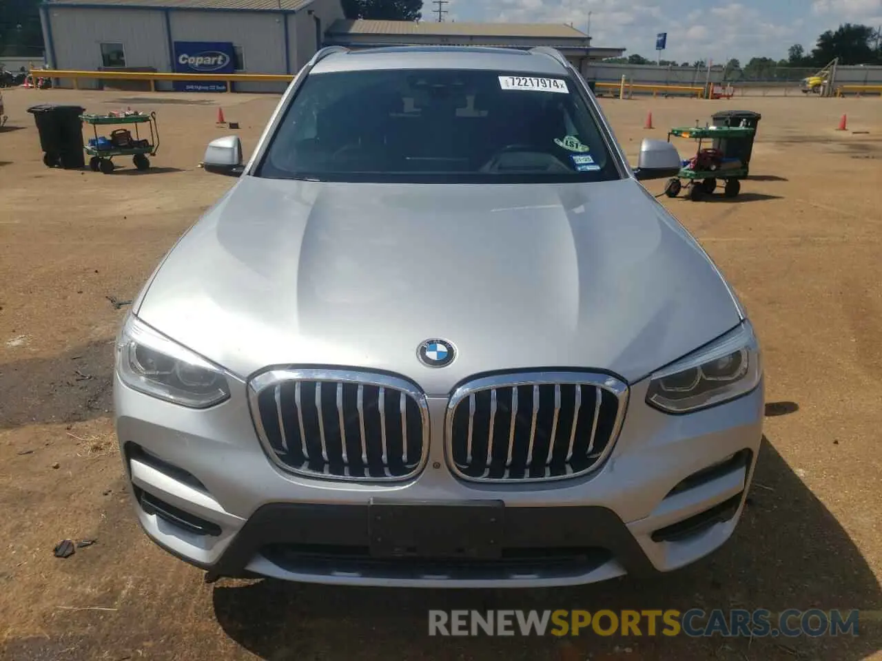 5 Photograph of a damaged car 5UXTY5C05L9C19214 BMW X3 2020