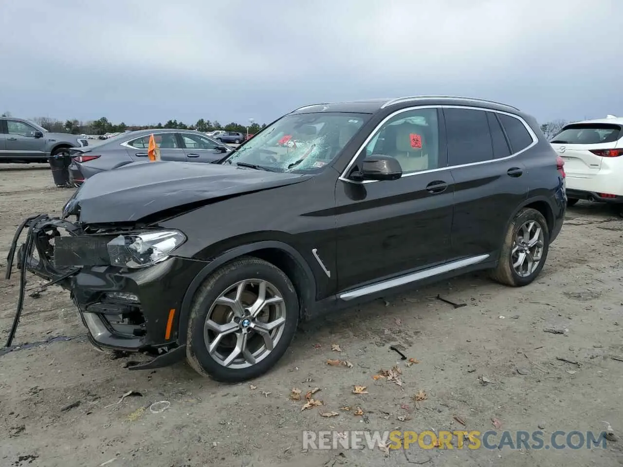 1 Photograph of a damaged car 5UXTY5C05L9C92891 BMW X3 2020