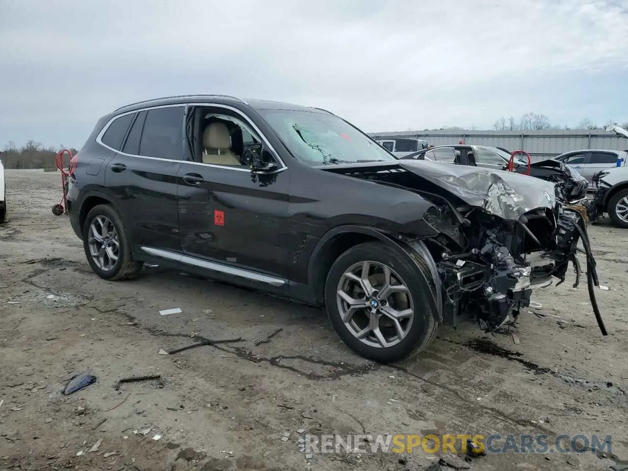 4 Photograph of a damaged car 5UXTY5C05L9C92891 BMW X3 2020