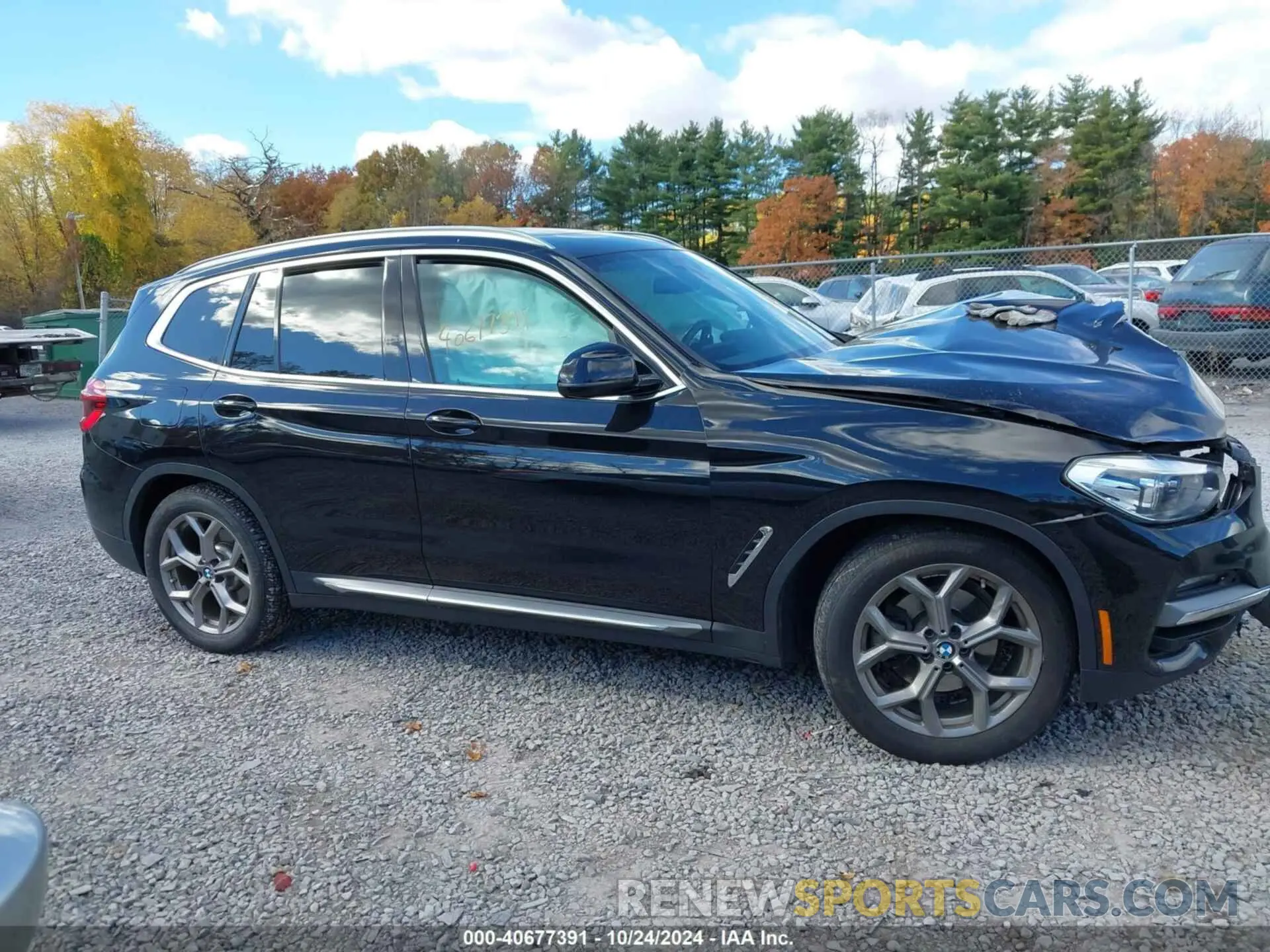 13 Photograph of a damaged car 5UXTY5C05LLT36453 BMW X3 2020
