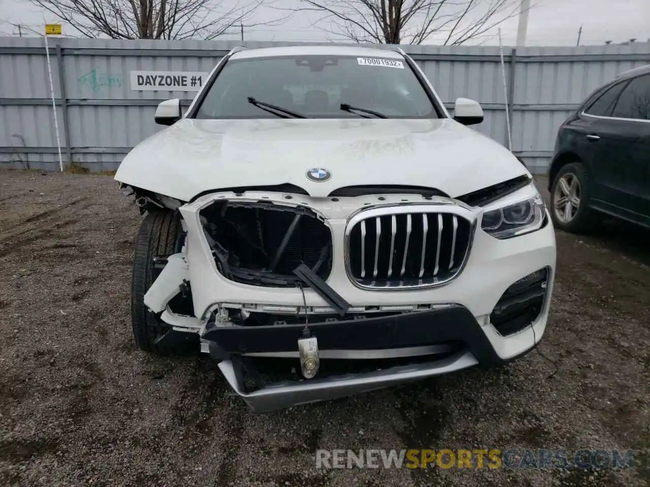 5 Photograph of a damaged car 5UXTY5C06L9C42310 BMW X3 2020