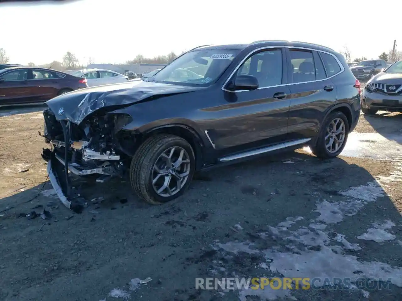 1 Photograph of a damaged car 5UXTY5C07L9B17008 BMW X3 2020