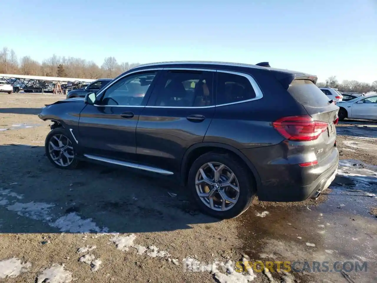 2 Photograph of a damaged car 5UXTY5C07L9B17008 BMW X3 2020