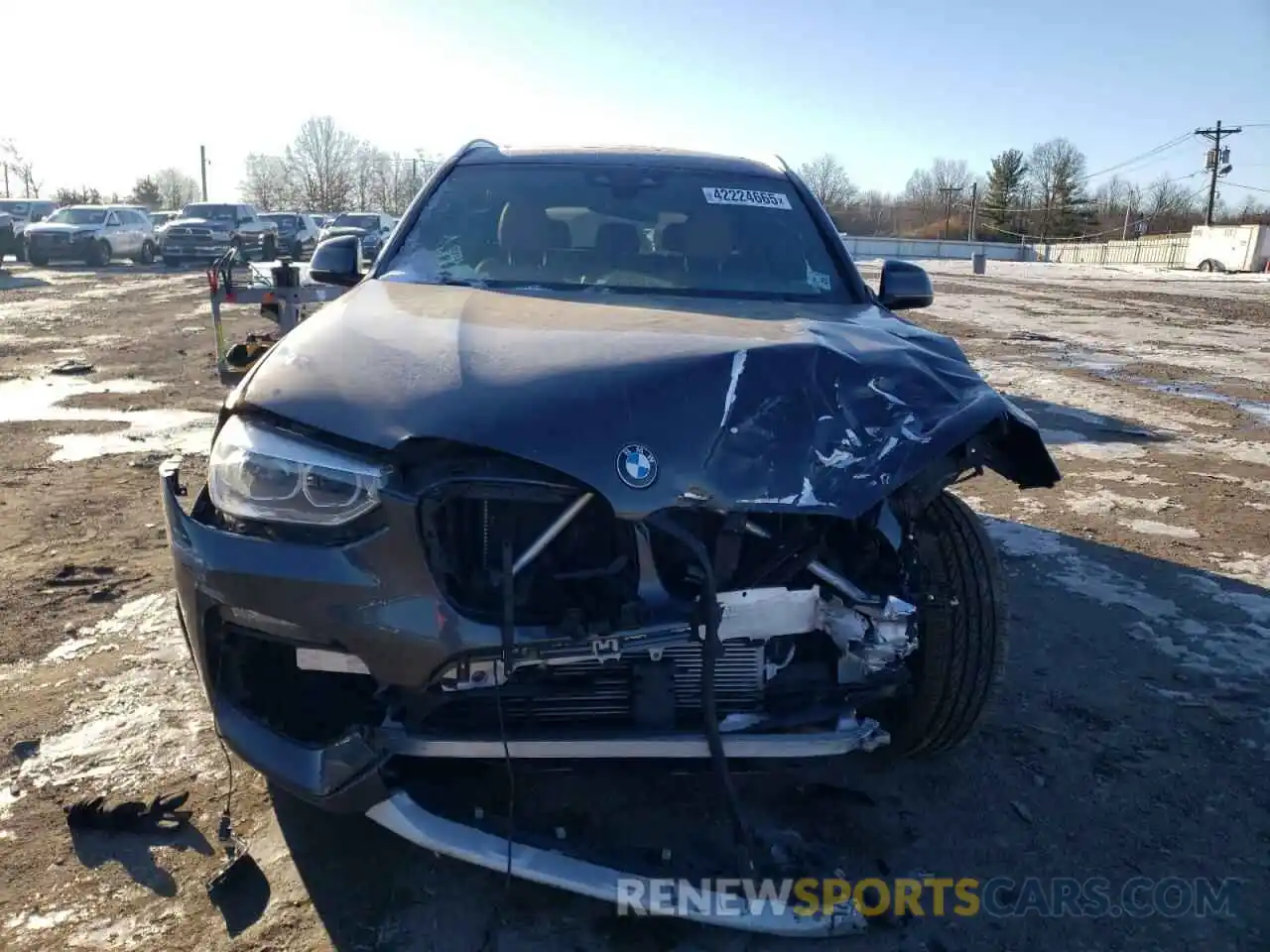 5 Photograph of a damaged car 5UXTY5C07L9B17008 BMW X3 2020