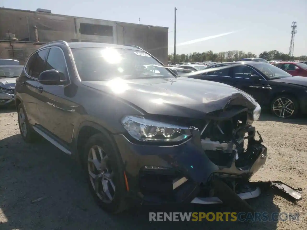 1 Photograph of a damaged car 5UXTY5C07L9B22483 BMW X3 2020