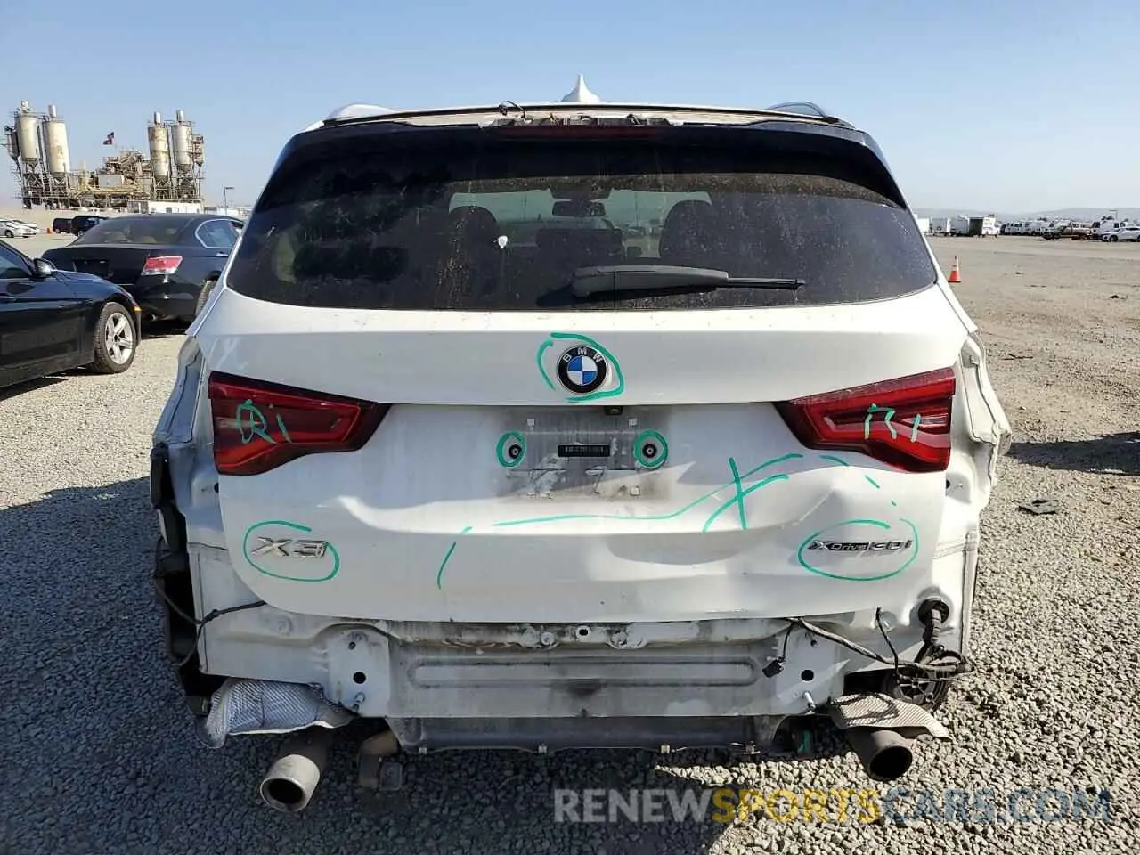 6 Photograph of a damaged car 5UXTY5C07L9B63597 BMW X3 2020