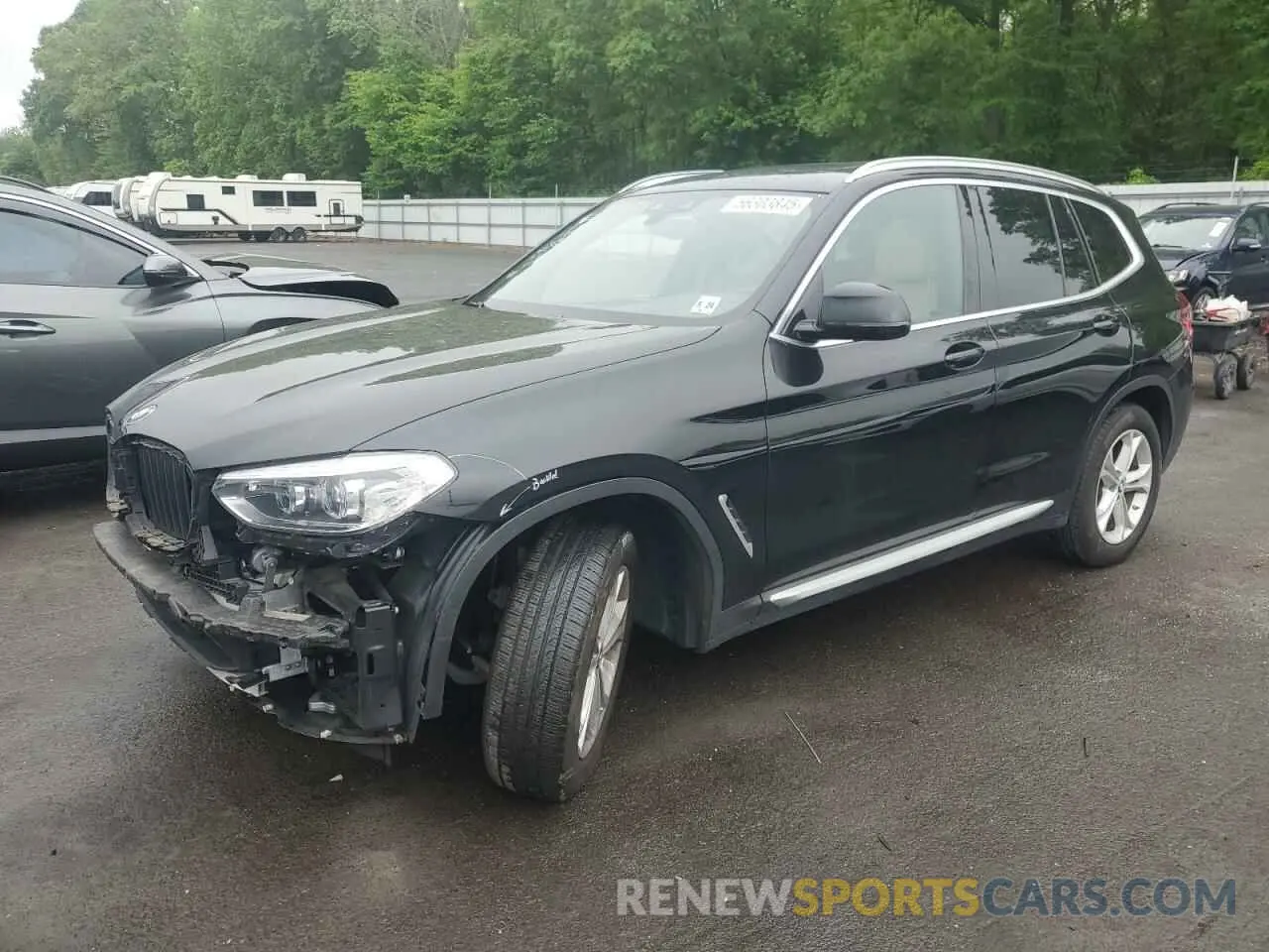 1 Photograph of a damaged car 5UXTY5C07L9C04004 BMW X3 2020