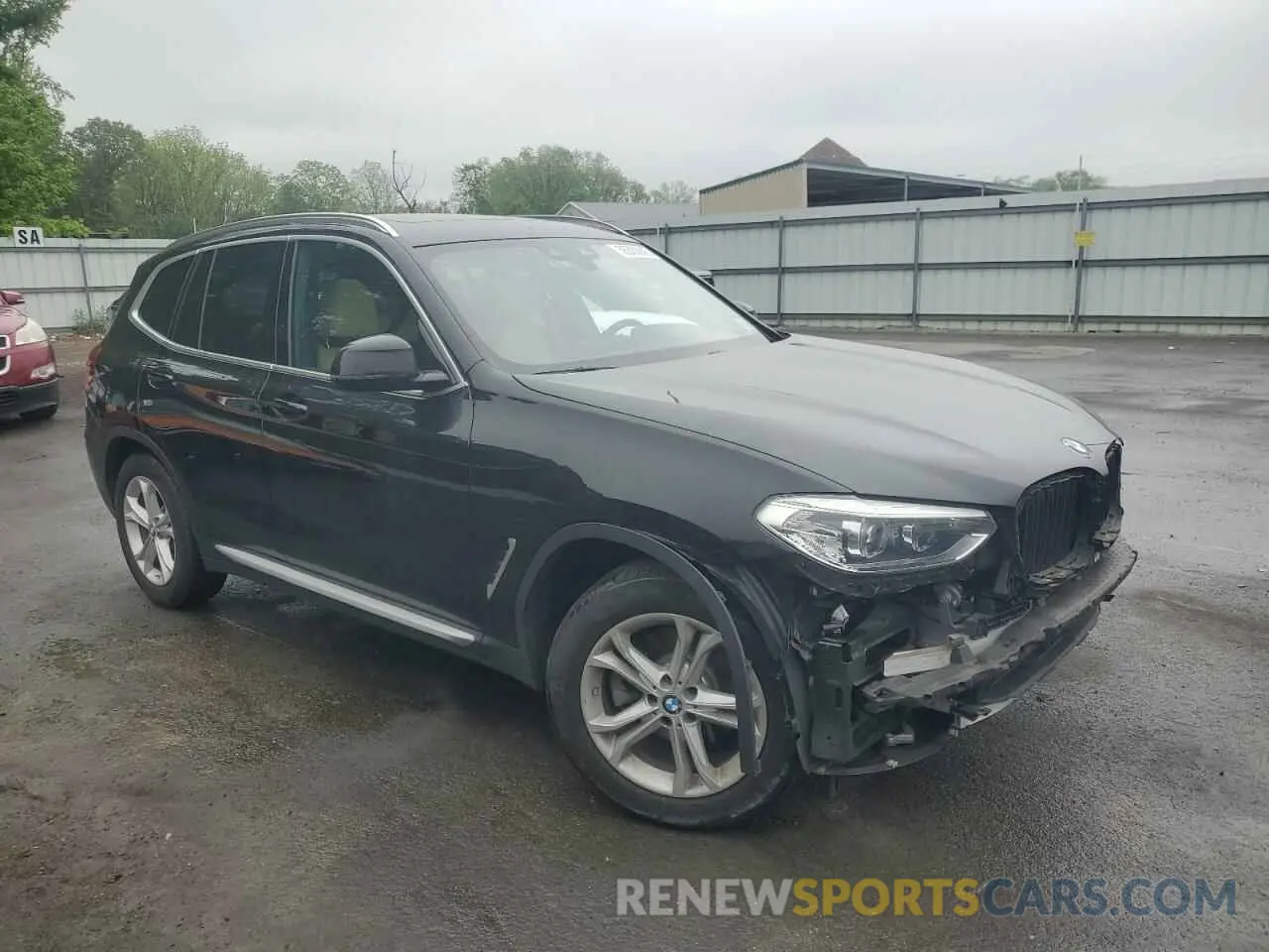 4 Photograph of a damaged car 5UXTY5C07L9C04004 BMW X3 2020