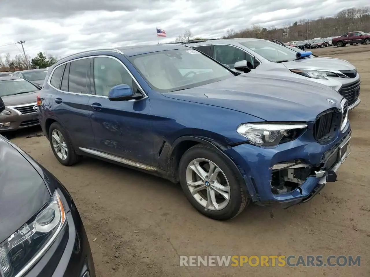 4 Photograph of a damaged car 5UXTY5C07L9C85165 BMW X3 2020