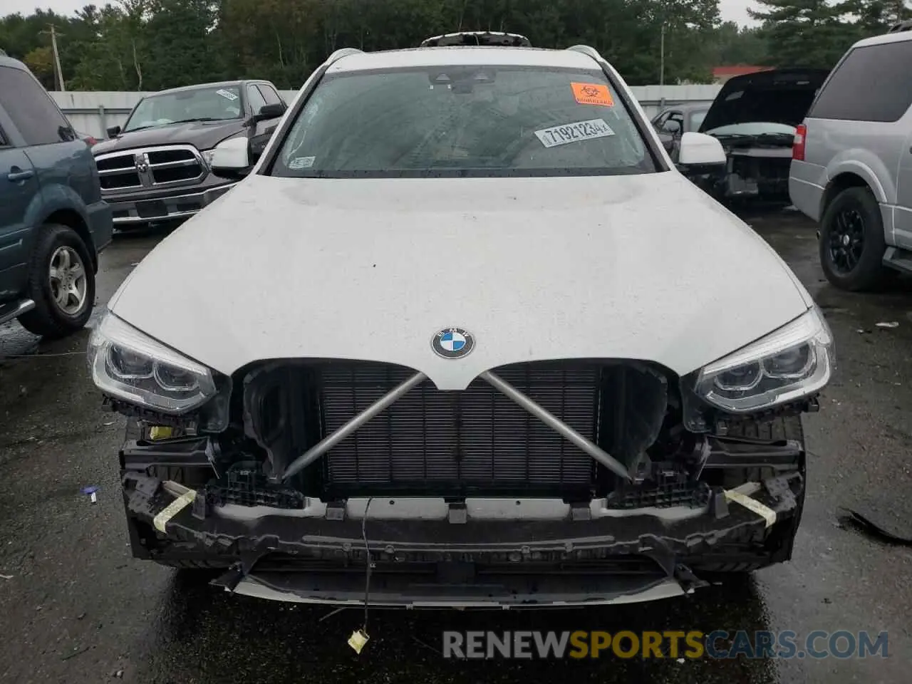 5 Photograph of a damaged car 5UXTY5C07LLT32999 BMW X3 2020