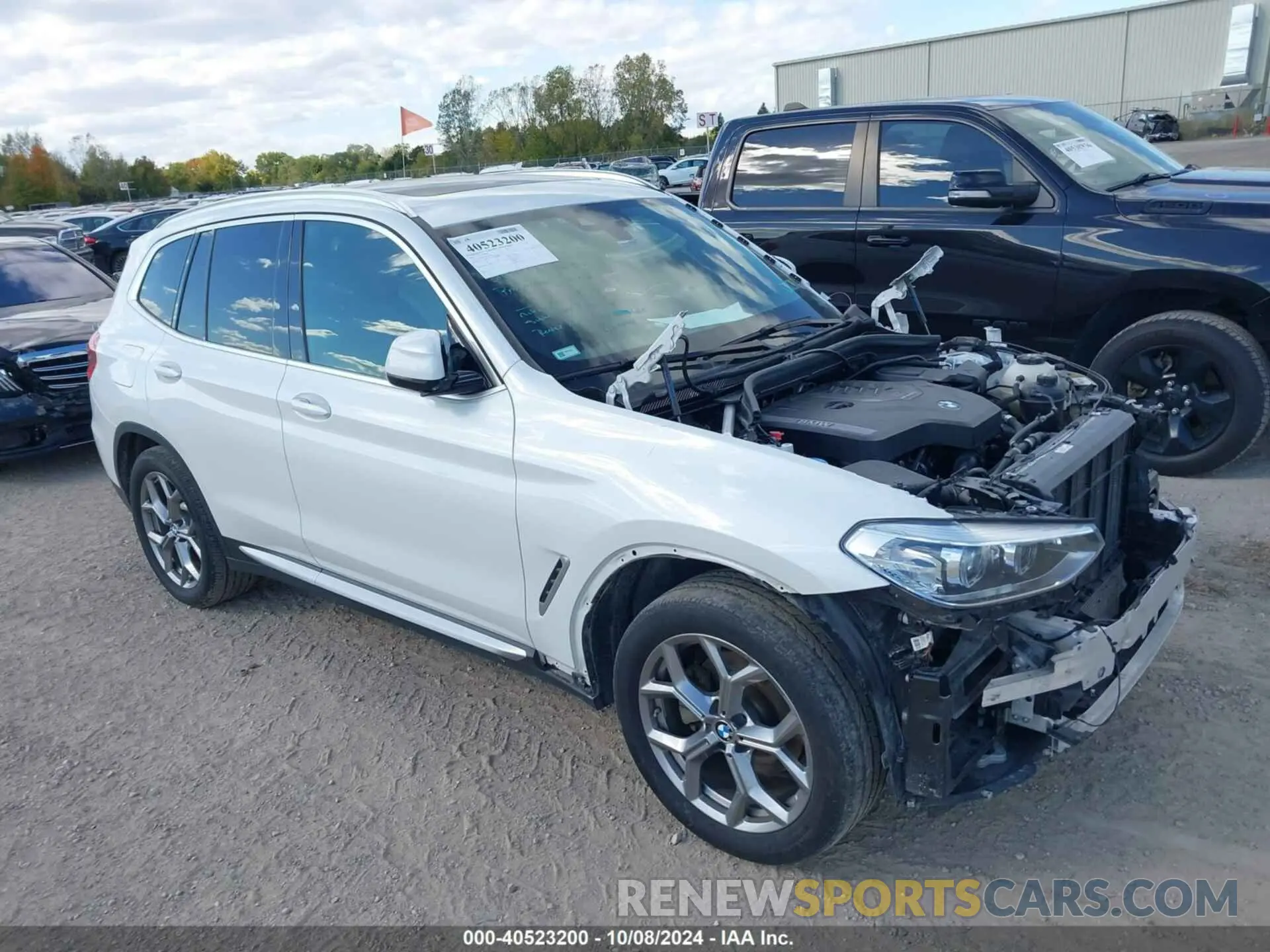 1 Photograph of a damaged car 5UXTY5C07LLT33568 BMW X3 2020