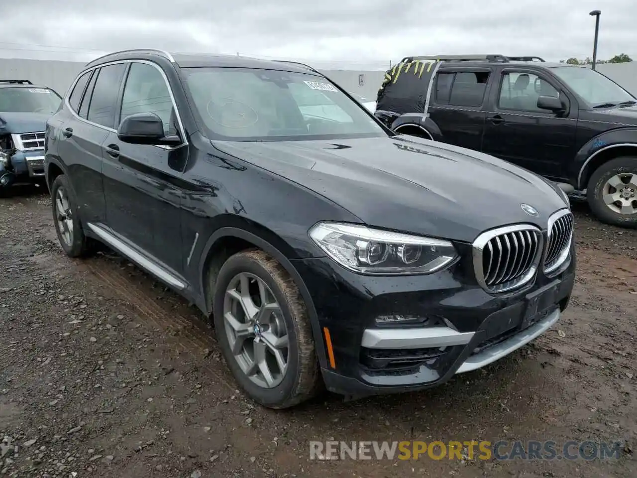 1 Photograph of a damaged car 5UXTY5C08L9B53614 BMW X3 2020