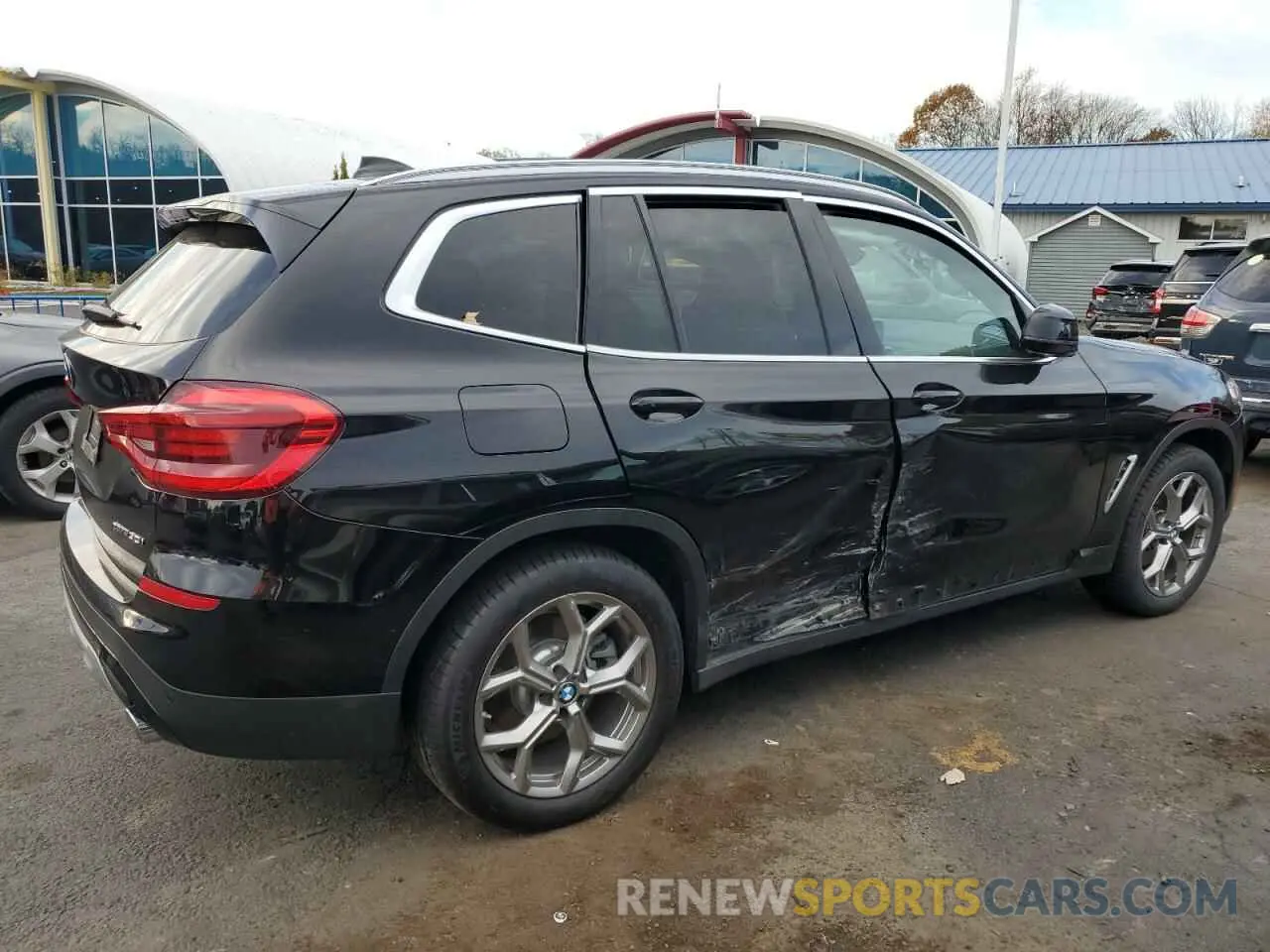 3 Photograph of a damaged car 5UXTY5C08L9B76696 BMW X3 2020