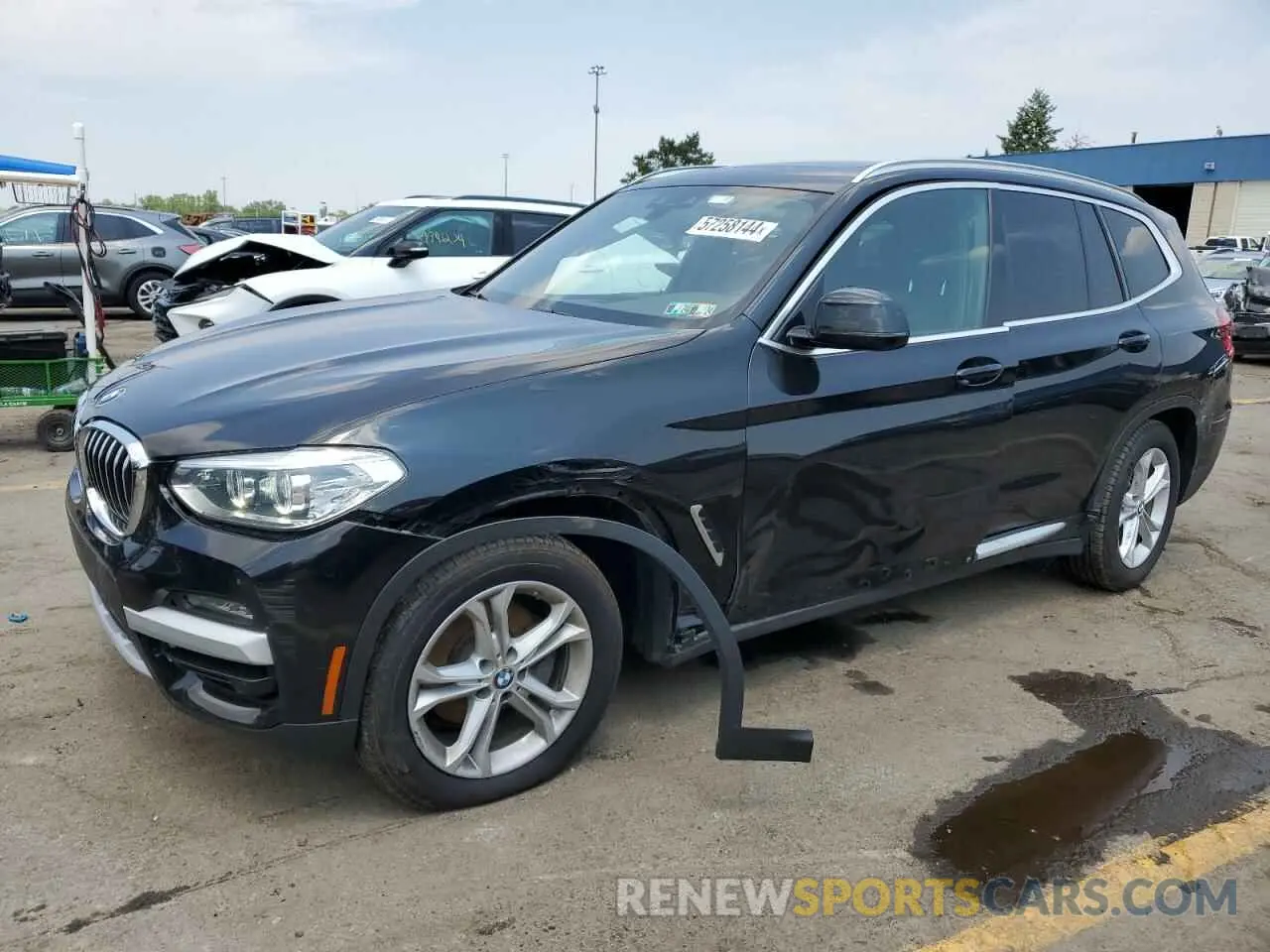1 Photograph of a damaged car 5UXTY5C08L9B85141 BMW X3 2020