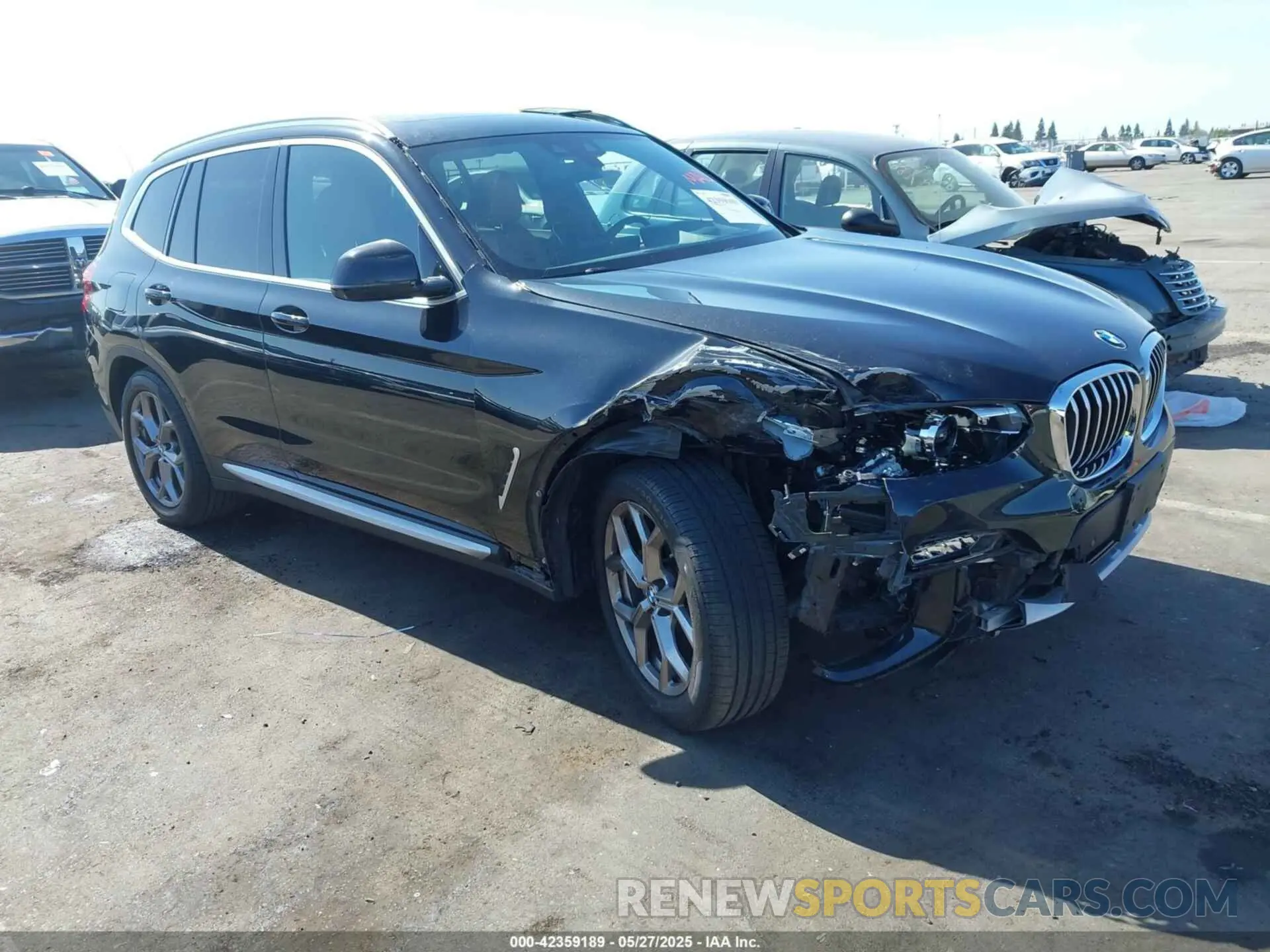 1 Photograph of a damaged car 5UXTY5C08L9B89724 BMW X3 2020