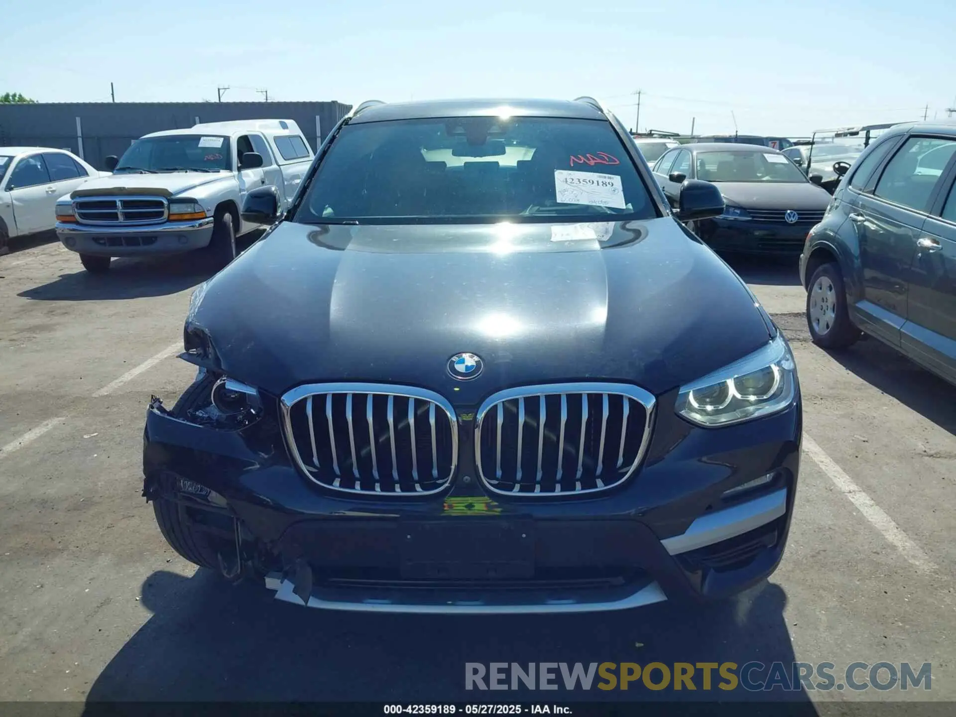 12 Photograph of a damaged car 5UXTY5C08L9B89724 BMW X3 2020