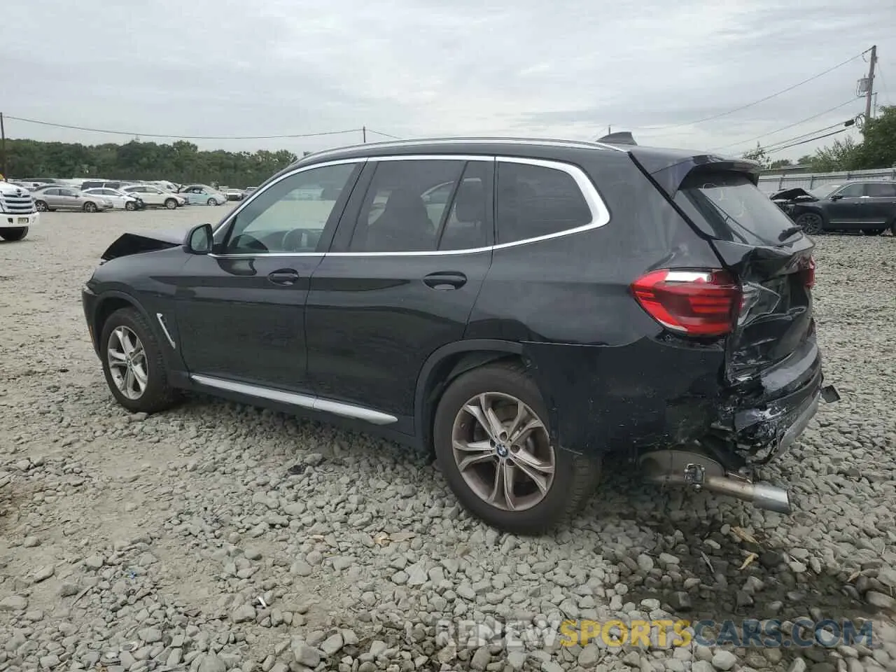 2 Photograph of a damaged car 5UXTY5C08L9C04044 BMW X3 2020