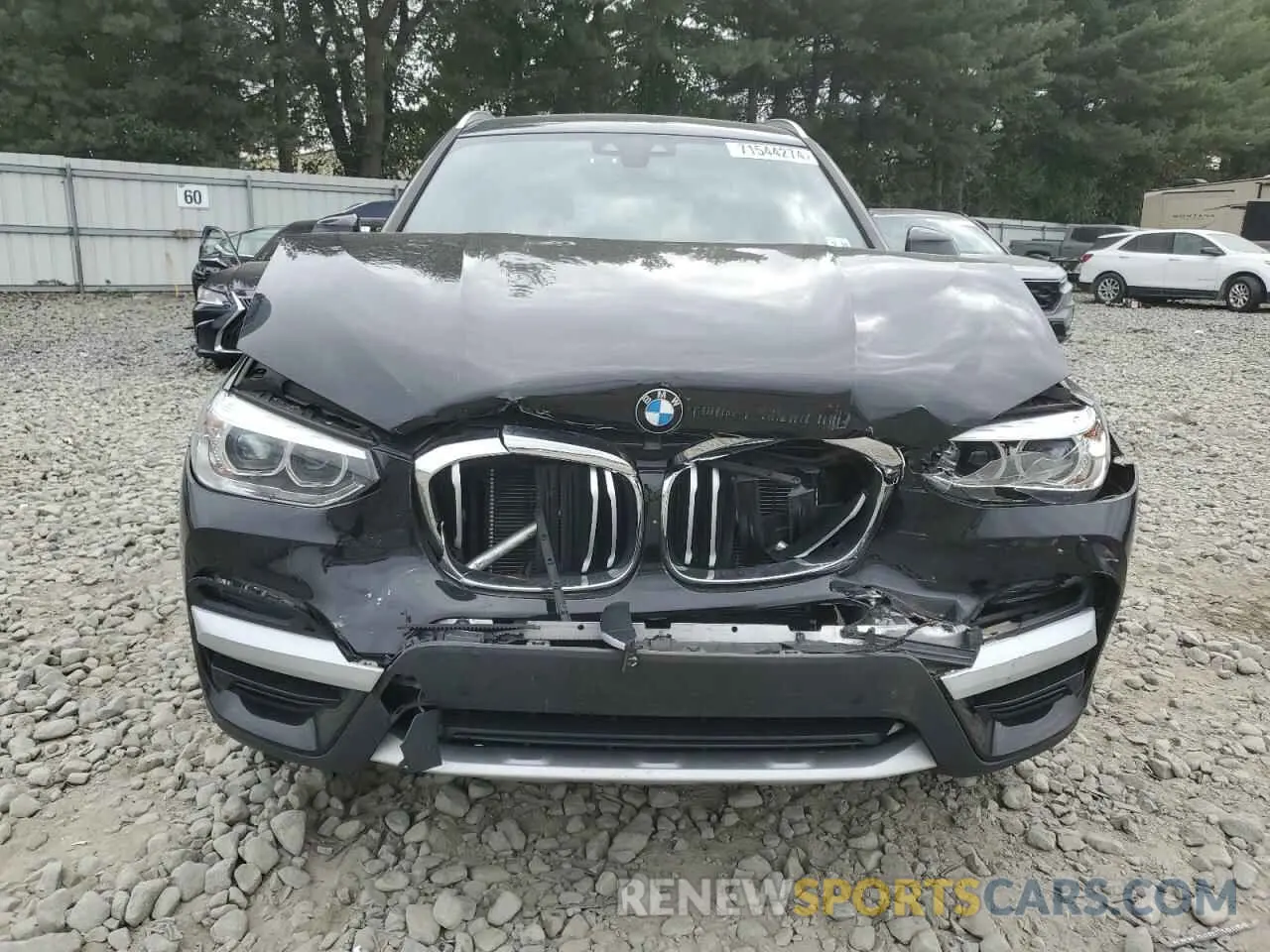 5 Photograph of a damaged car 5UXTY5C08L9C04044 BMW X3 2020