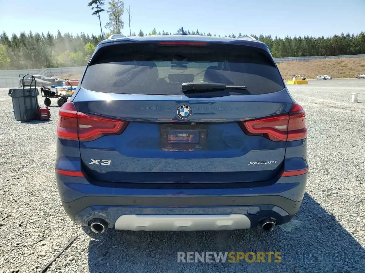 6 Photograph of a damaged car 5UXTY5C08L9C59092 BMW X3 2020