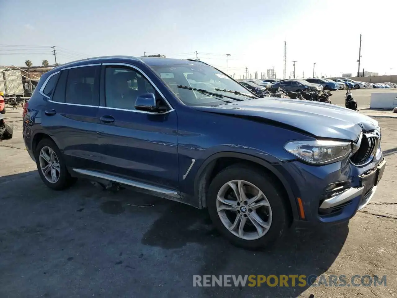 4 Photograph of a damaged car 5UXTY5C08L9C71212 BMW X3 2020