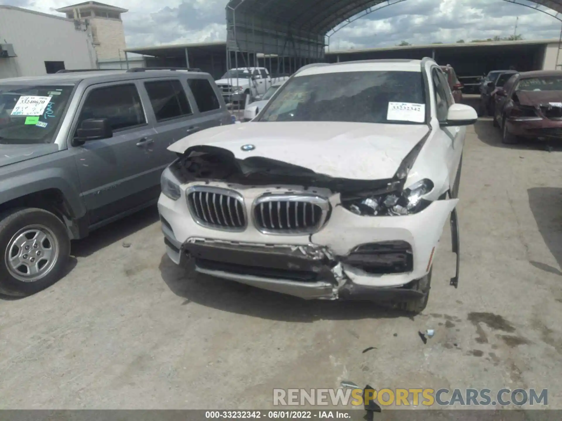 6 Photograph of a damaged car 5UXTY5C08L9D03639 BMW X3 2020