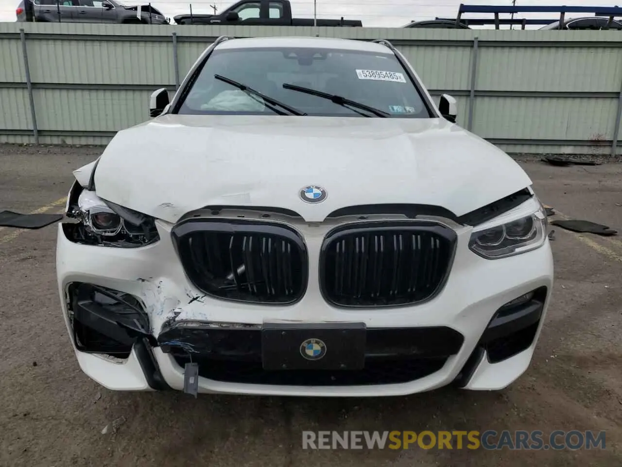 5 Photograph of a damaged car 5UXTY5C08L9D50105 BMW X3 2020