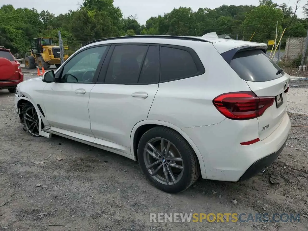 2 Photograph of a damaged car 5UXTY5C08L9D70189 BMW X3 2020