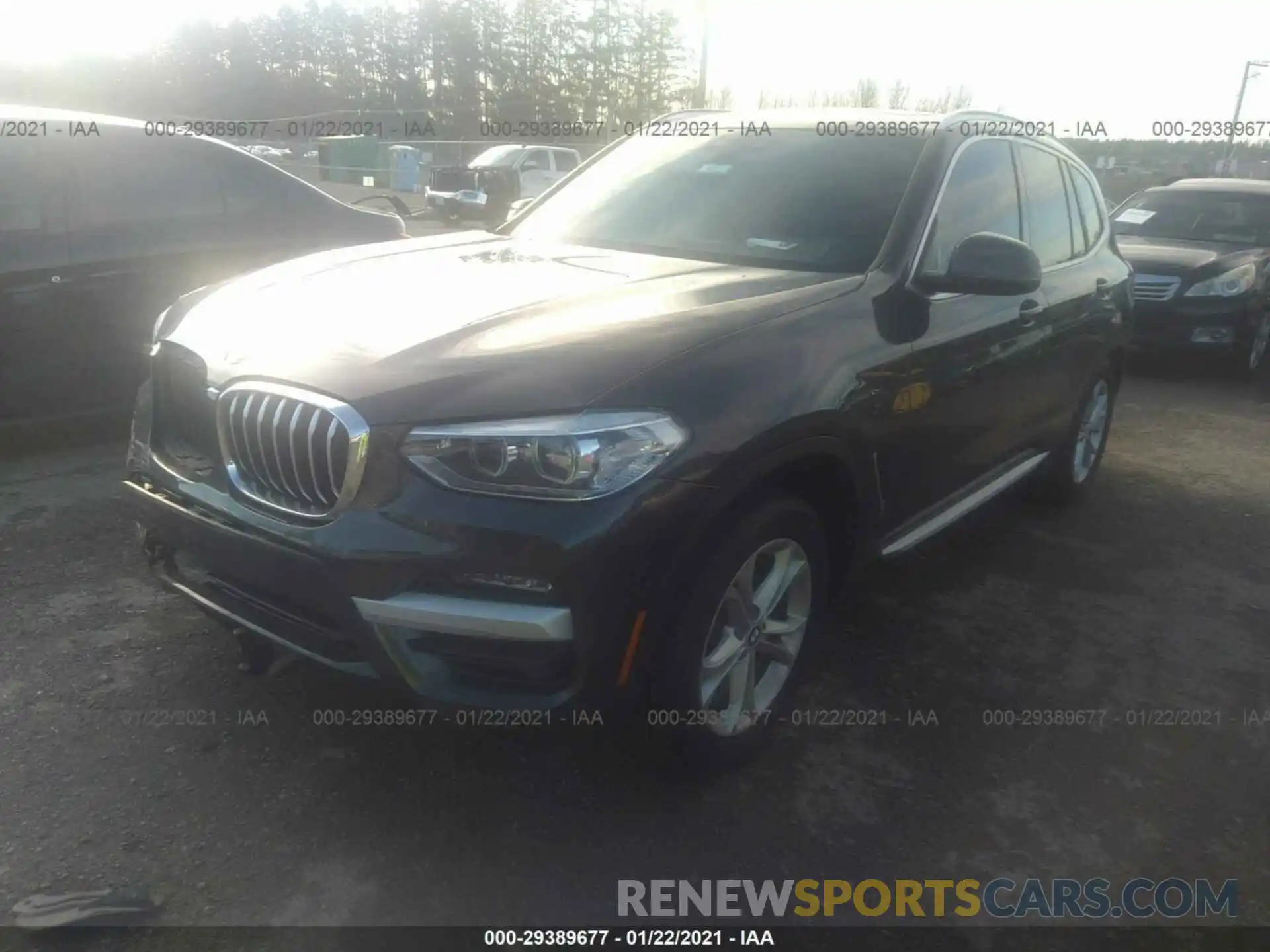 2 Photograph of a damaged car 5UXTY5C08LLT37872 BMW X3 2020