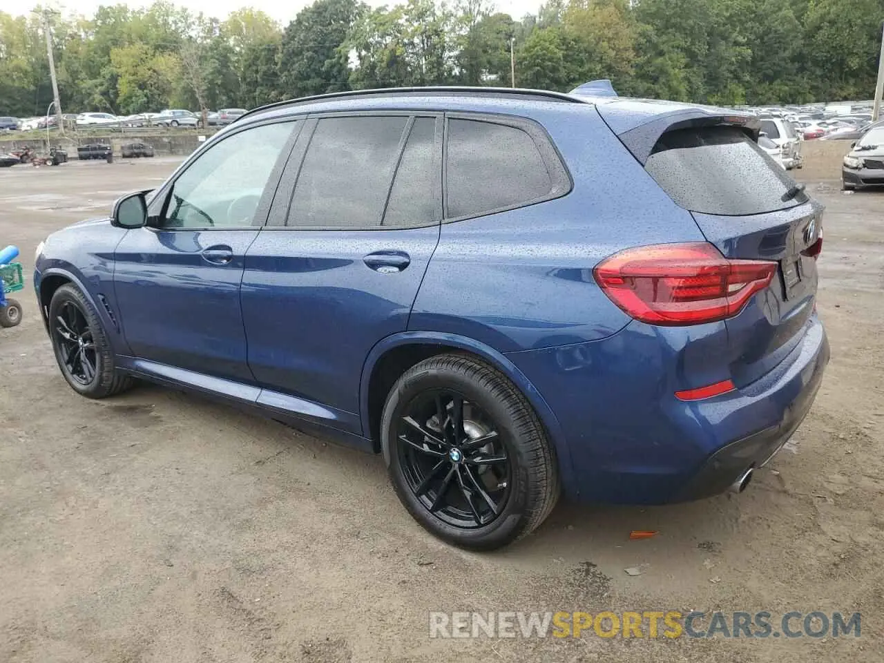 2 Photograph of a damaged car 5UXTY5C09L9B95919 BMW X3 2020