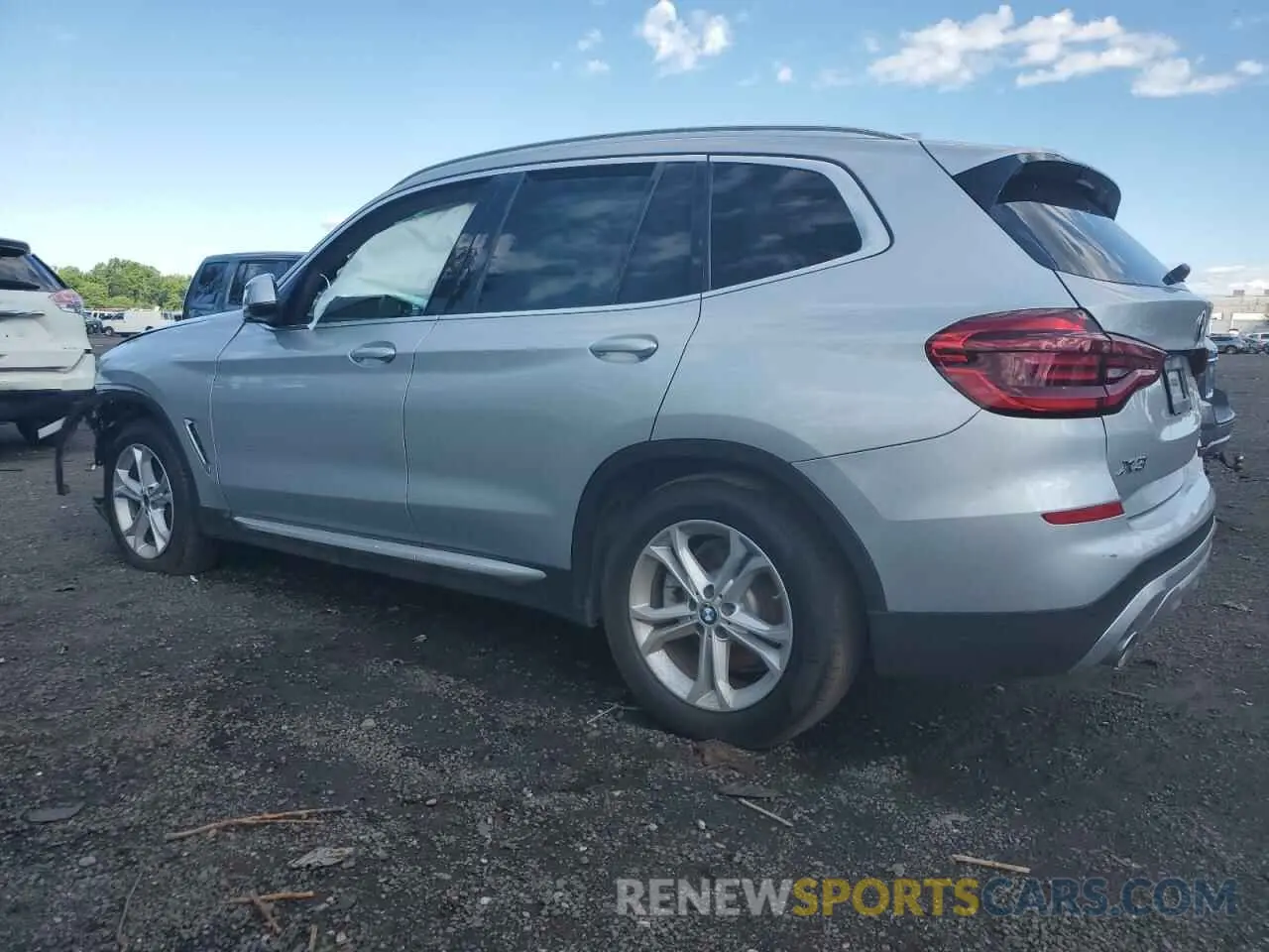 2 Photograph of a damaged car 5UXTY5C09L9C33858 BMW X3 2020