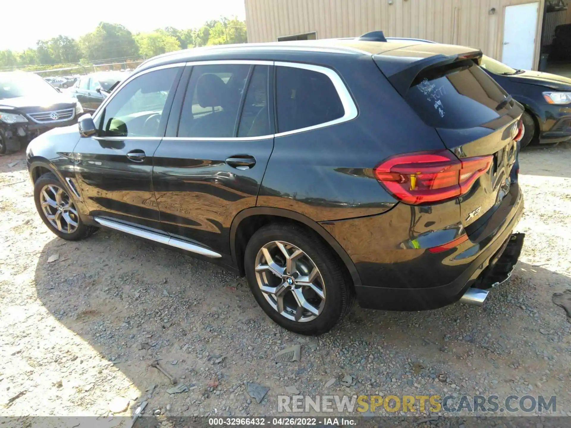 3 Photograph of a damaged car 5UXTY5C09L9C54077 BMW X3 2020