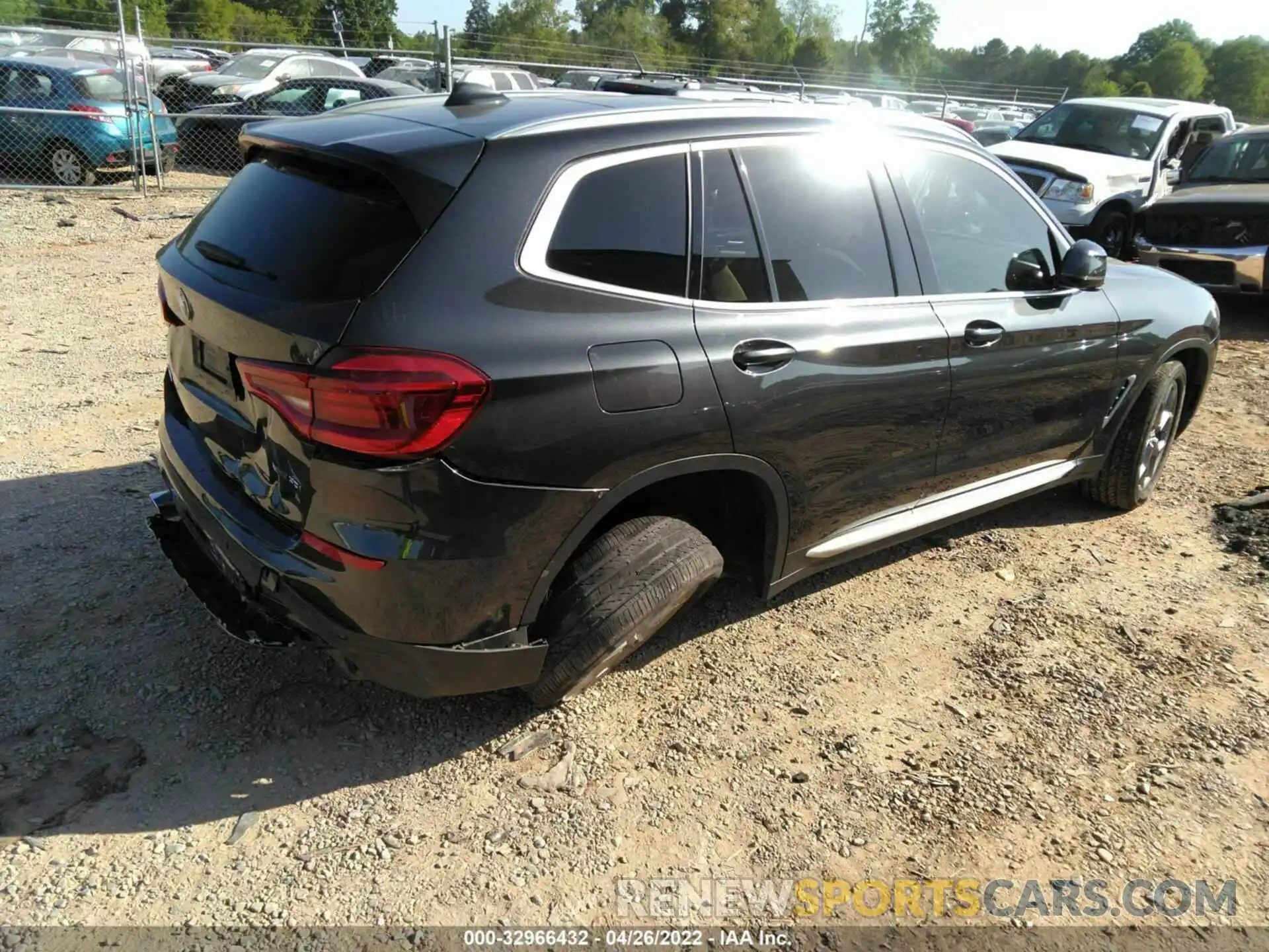 4 Photograph of a damaged car 5UXTY5C09L9C54077 BMW X3 2020